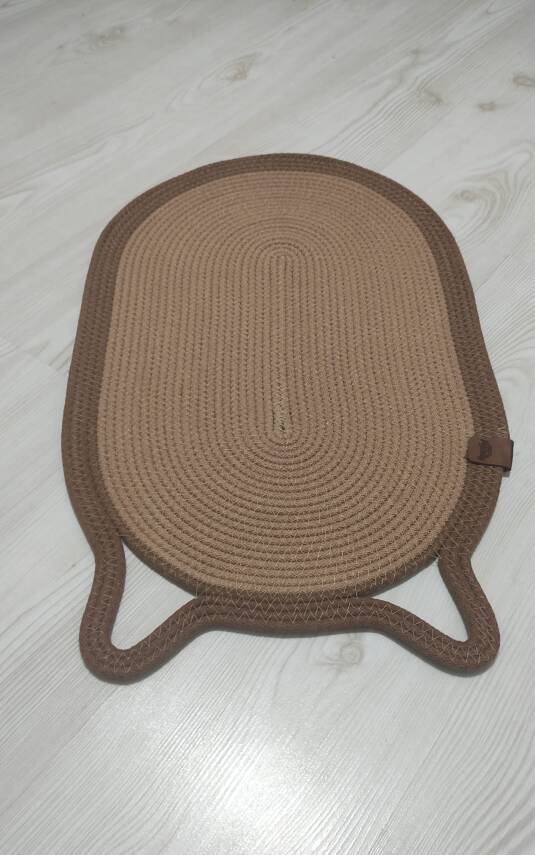 Mikopet Dekoratif Kedi Kulaklı Tırmalama Paspası - 4