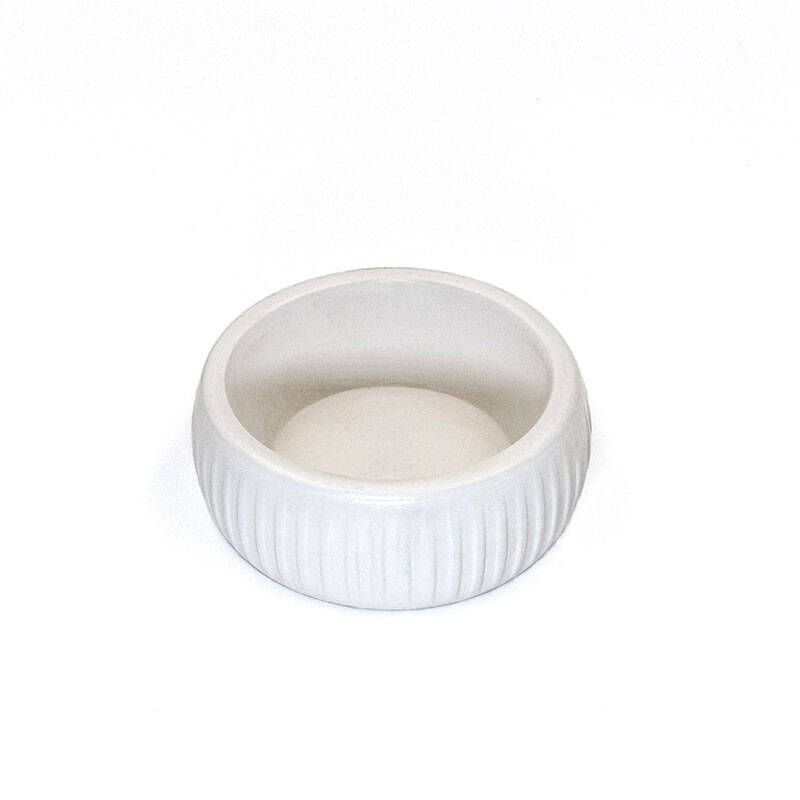 Mikopet Organik Seramik Mama Kabı Beyaz - 4