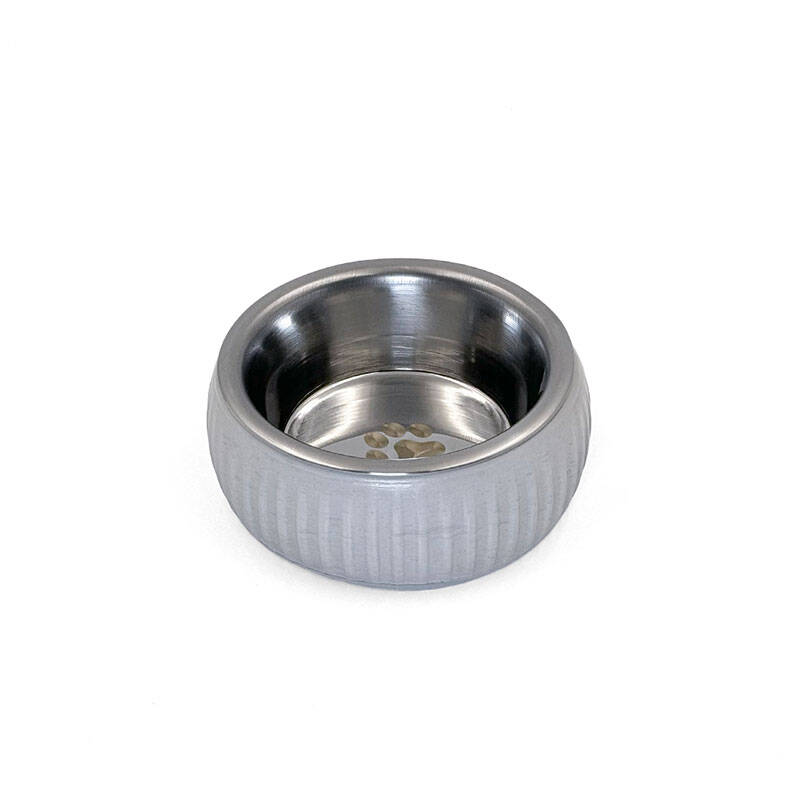 Mikopet Organik Seramik Mama Kabı Gri - 3