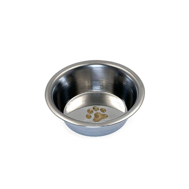 Mikopet Organik Seramik Mama Kabı Gri - 4