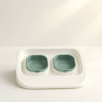 Mikopet Yeşil 2'si 1 Arada Mama Ve Su Kabı - 5