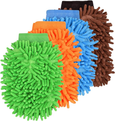 Mikrofiber Araç Yıkama Eldiveni - 4