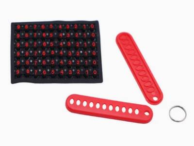 Mini Anahtarlık Çok Amaçlı Numaratör - 4