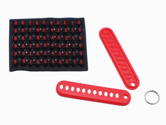 Mini Anahtarlık Çok Amaçlı Numaratör - 4
