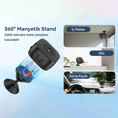 Mini Wi-Fi Güvenlik Kamerası - 3