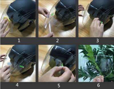 MOTOSIKLET  KASKI İÇIN YAĞMUR KAYDIRICI (1)