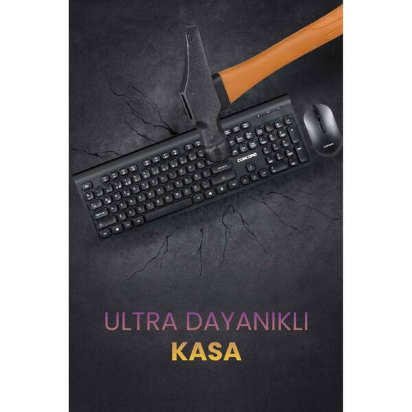 Multimedya Q Klavye Ve Mouse Seti - 5