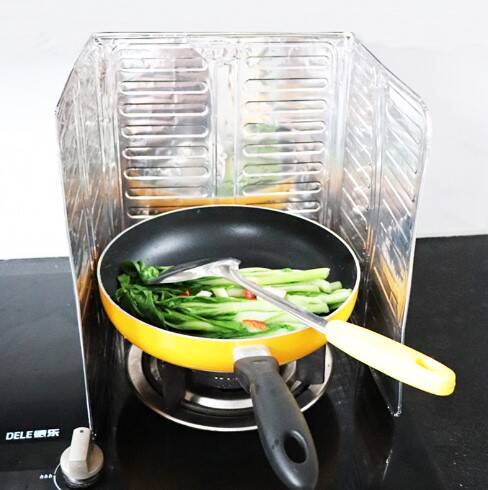 Ocak Yağ Koruyucu Alüminyum Paravan - 3