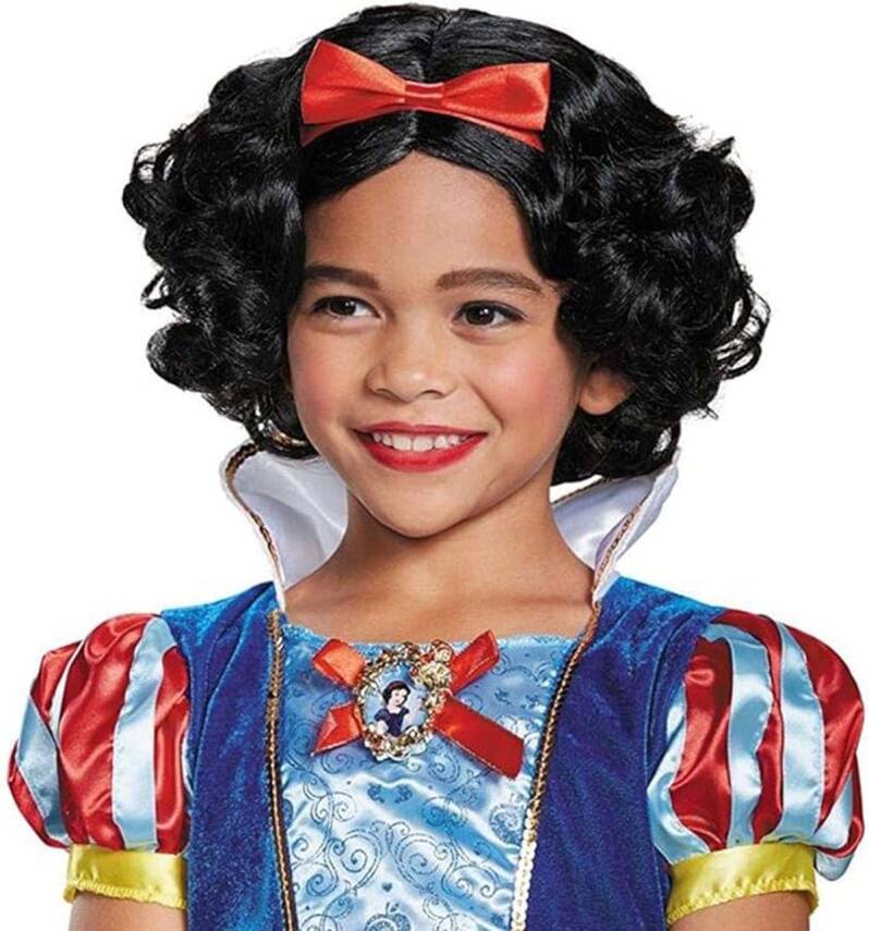 Pamuk Prenses Peruğu Kırmızı Fiyonklu - 2