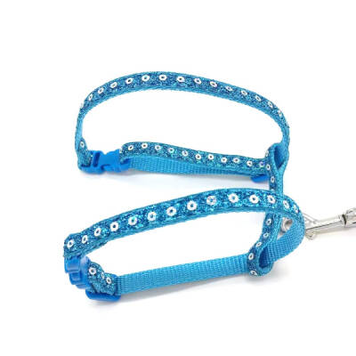 Parlak Kedi Gezdirme Göğüs Tasması - 3