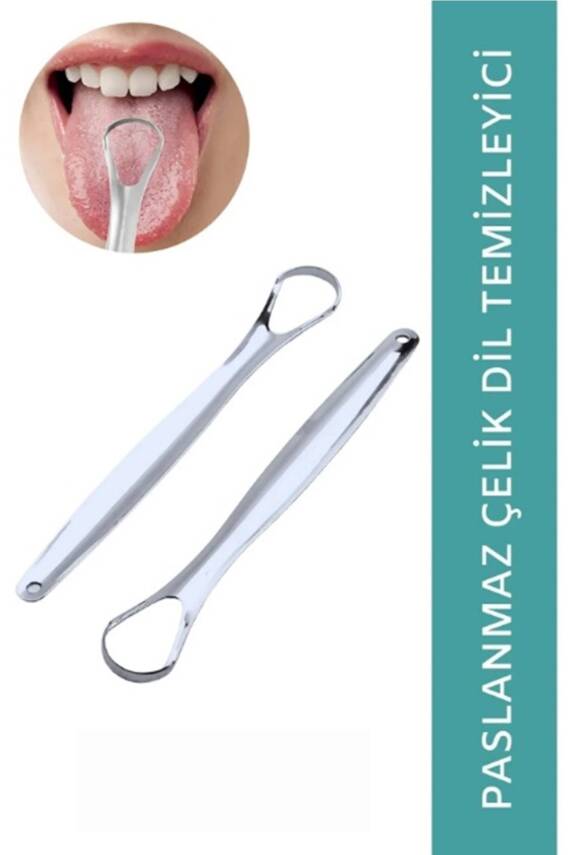 Paslanmaz Çelik Dil Temizleyici - 2