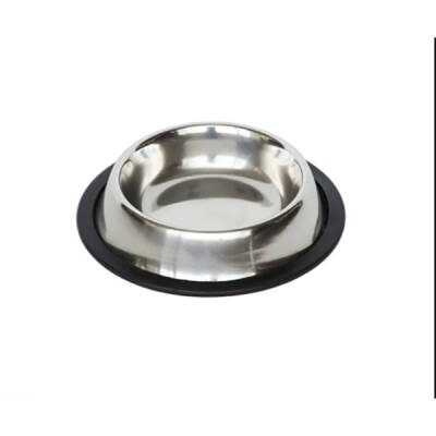 Paslanmaz Çelik Metal Mama Kabı 30 cm. (1)