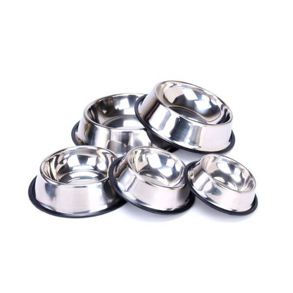 Paslanmaz Çelik Metal Mama Kabı 30 cm. - 3