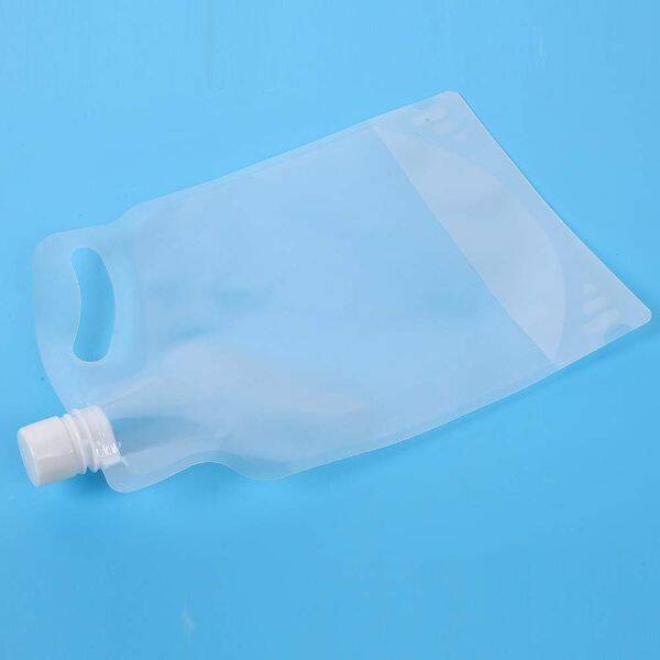 Plastik Kapaklı Su Torbası 1 Litre - 4