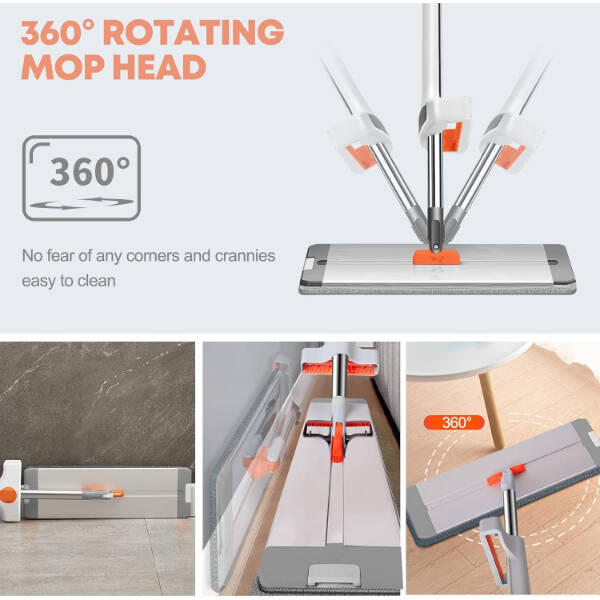 Pratik One-Touch Temizlik Mopu - 3