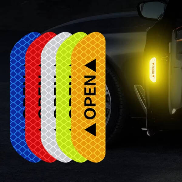 Reflektif Araç Kapı Stickerı - 1