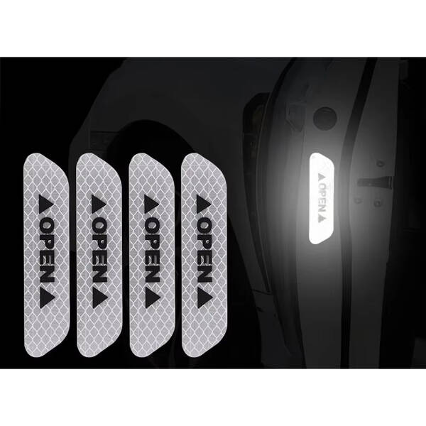 Reflektif Araç Kapı Stickerı - 2