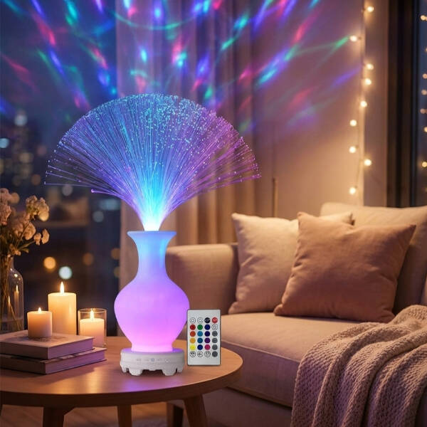 RGB Işıklı Kumandalı Bluetooth Hoparlör - 1