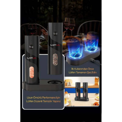 Şarjlı Baharat Öğütücü 100 ml - 5