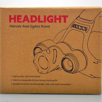 Şarjlı Bisiklet Kafa Feneri 3000 Lümen (1)