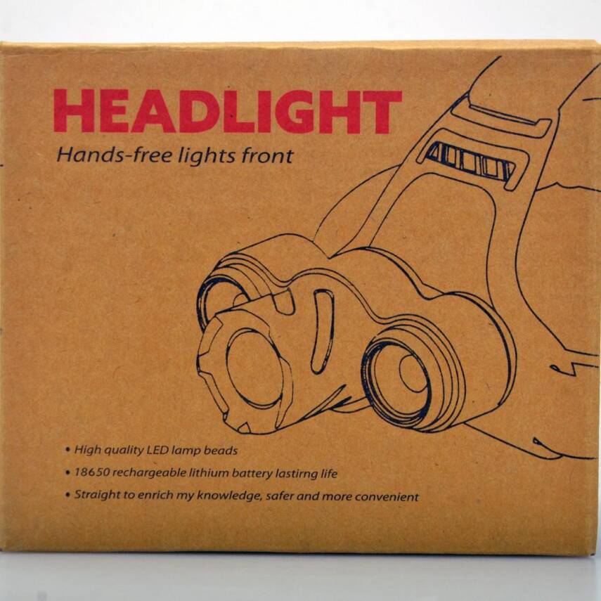 Şarjlı Bisiklet Kafa Feneri 3000 Lümen - 2