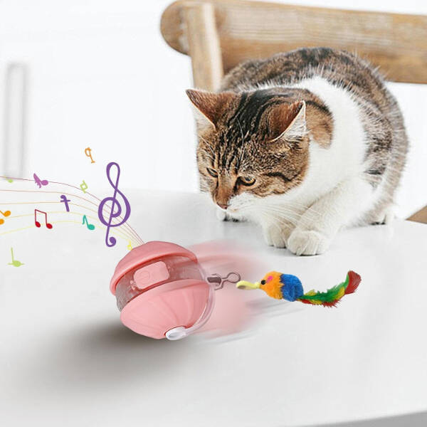Şarjlı Hareketli Kedi Topu Oyuncak - 2