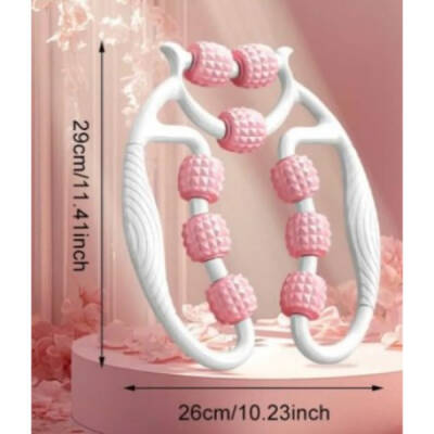 Selülit Masaj Aleti 9 Tekerlekli Lenf Drenaj Rulosu - 5