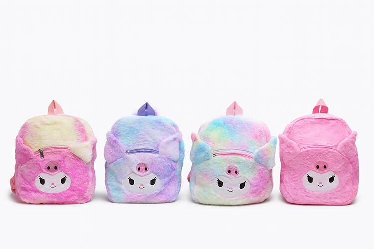 Sevimli Peluş Kuromi Sırt Çantası - 1