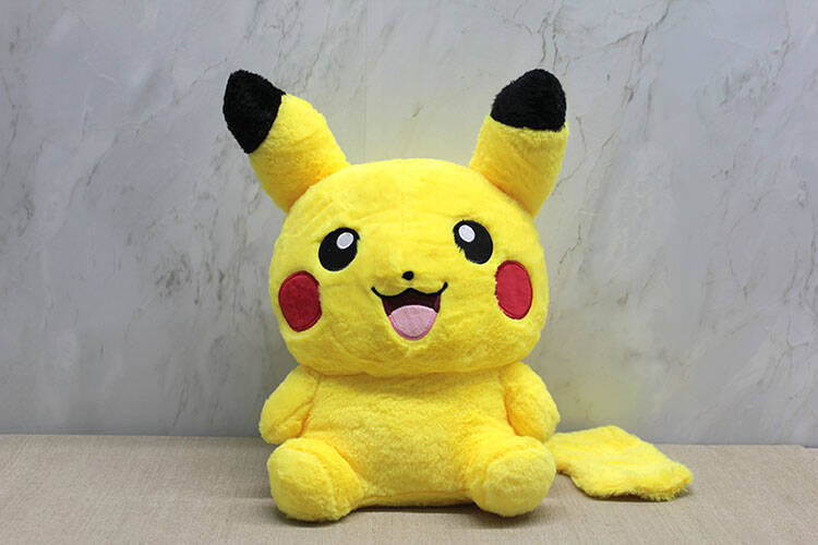Sevimli Peluş Pikachu Sırt Çantası - 1
