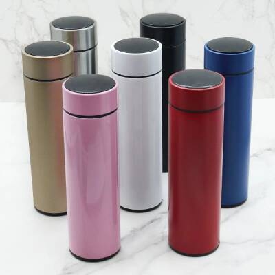 Sıcaklık Göstergeli Dijital Termos 500 ml (1)