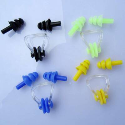 Silikon Su Geçirmez Kulak &amp; Burun Tıkacı - 4