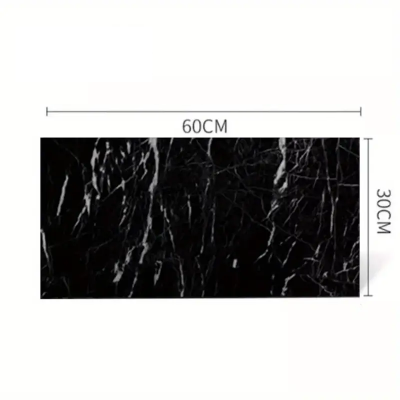 Siyah Mermer Desenli Alüminyum Plastik Duvar Sticker (1)