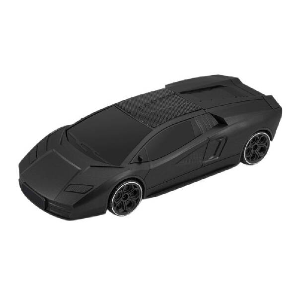 Siyah Model Araba Tasarımlı Hoparlör - Bluetooth USB Özellikli - 1