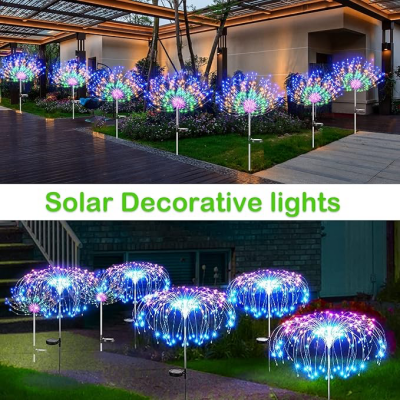 Solar Bahçe Ağacı Lambası 2 Adet - 3