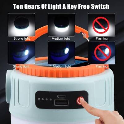 Solar Led Kamp Lambası - 4