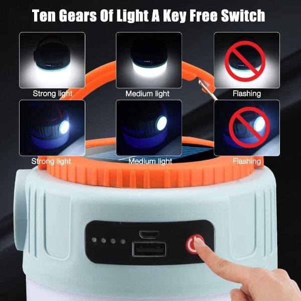 Solar Led Kamp Lambası - 4