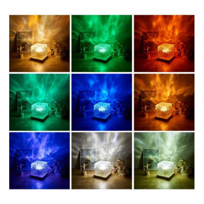 Su Dalgası Projektör Gece Lambası