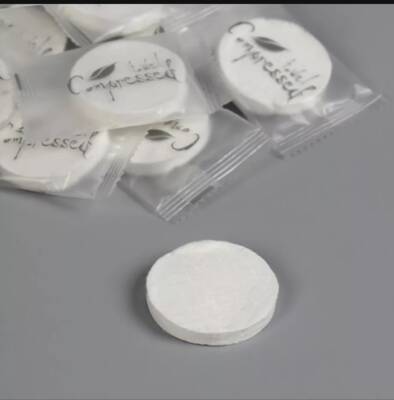 Suda Büyüyen Sıkıştırılmış Mendil 20 Adet