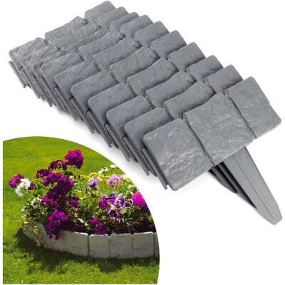 Taş Görünümlü Bahçe Çiti (1)