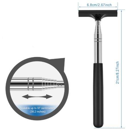 Teleskopik Araba Cam Ayna Sileceği - 4