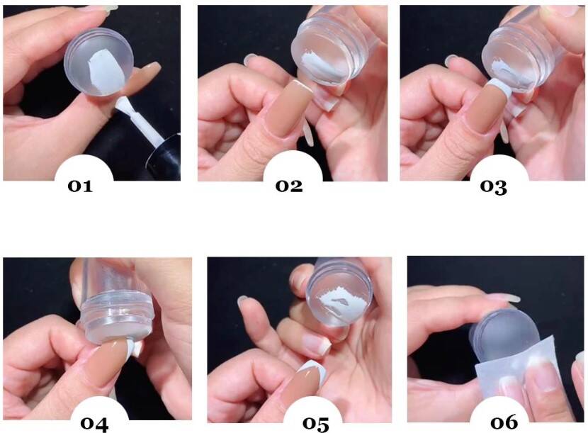 Tırnak Süs Damgası French Stamper - 2