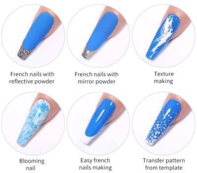 Tırnak Süs Damgası French Stamper - 3