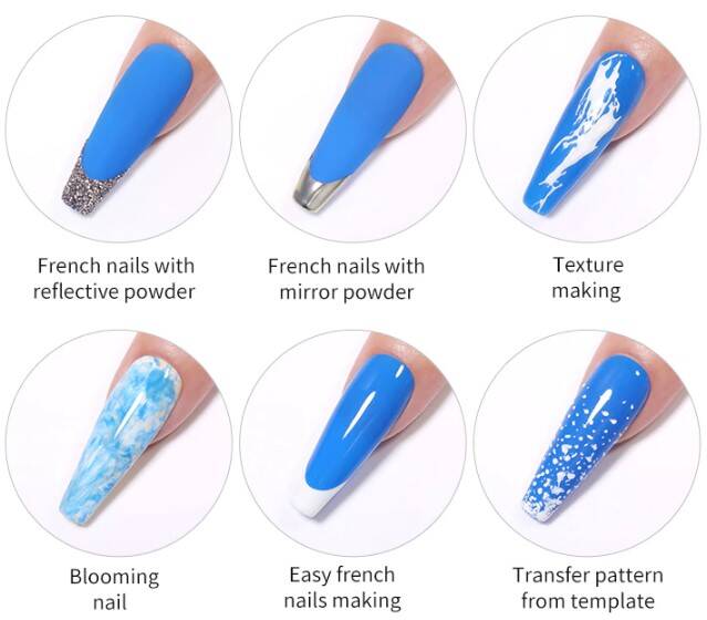 Tırnak Süs Damgası French Stamper - 3