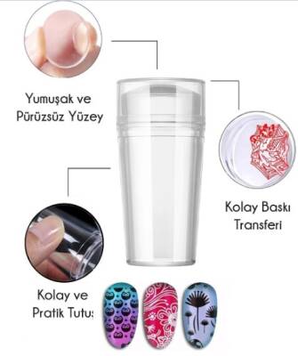 Tırnak Süs Damgası French Stamper - 5