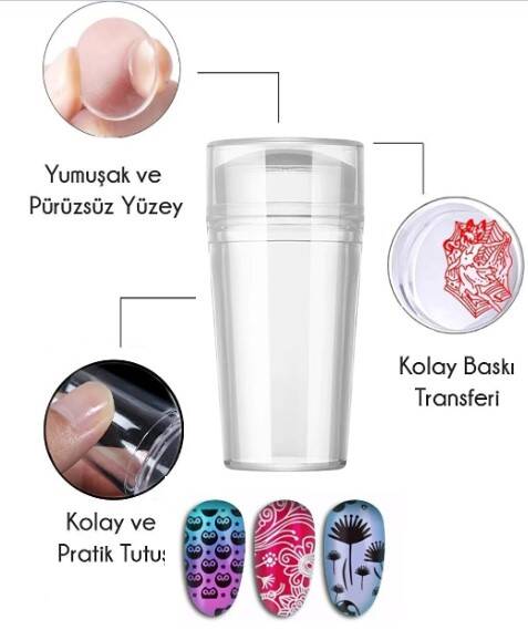 Tırnak Süs Damgası French Stamper - 5