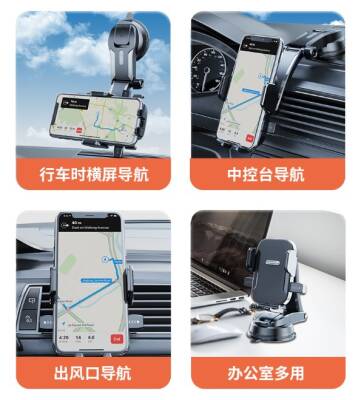 Torpido Üstü Vakumlu Araç Telefon Tutucu Ayarlanabilir Uzun Kollu (1)