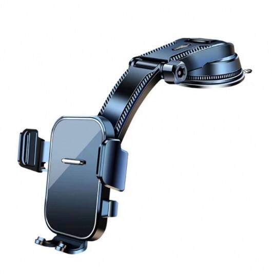 Torpido Üstü Vakumlu Araç Telefon Tutucu Ayarlanabilir Uzun Kollu - 1