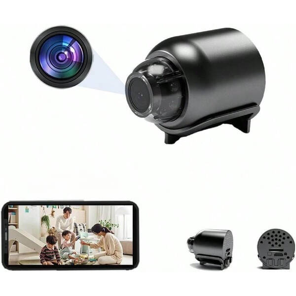 Ultra Mini Gözetleme Wi-Fi Kamera - 2