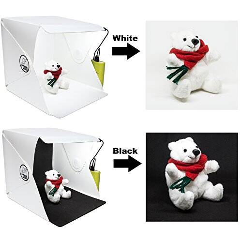 Ürün Çekim Çadırı Mini Fon Fotoğraf Stüdyosu Ledli Işık Perdesi - 2