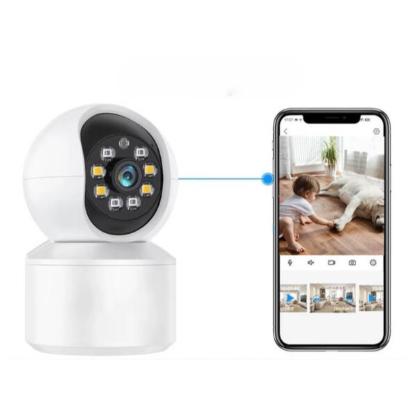 Uygulama Destekli Wi-Fi Ev Güvenlik Kamerası - 1